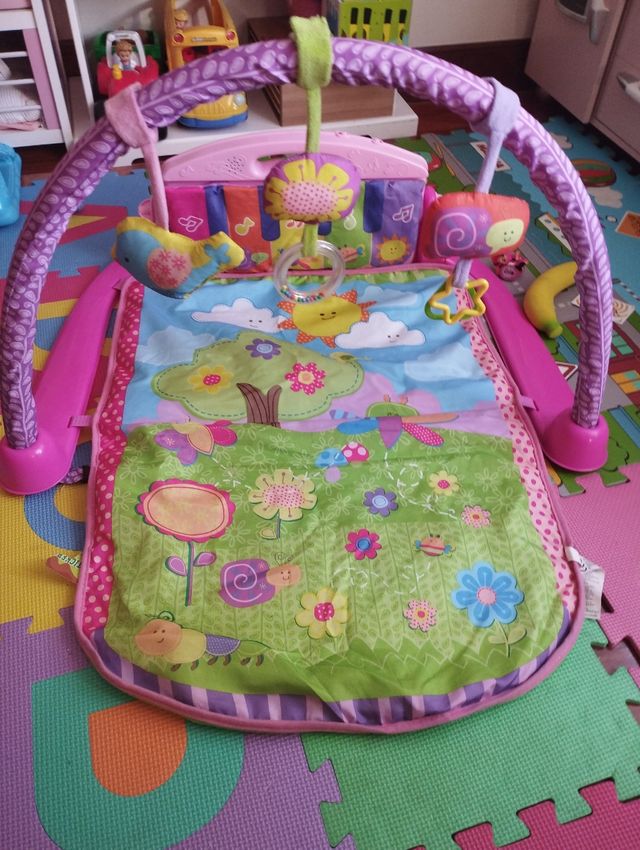 columpio, piano, mesa