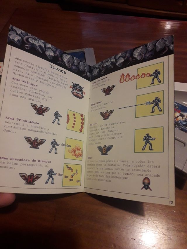 Se vende súper probotector alien rebels de snes 