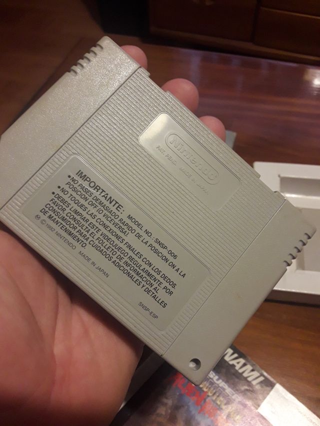 Se vende súper probotector alien rebels de snes 