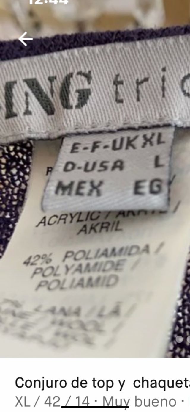 Conjunto de top y chaqueta de Mango tricot