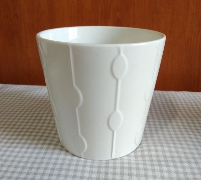 macetero de porcelana