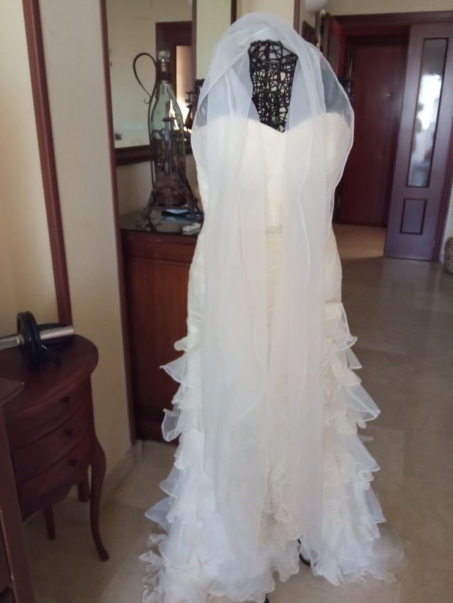 vestido de novia Sonia peña