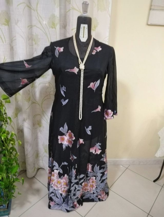 Vestito vintage in georgette