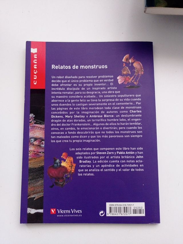 Relatos de Monstruos  9788431672577