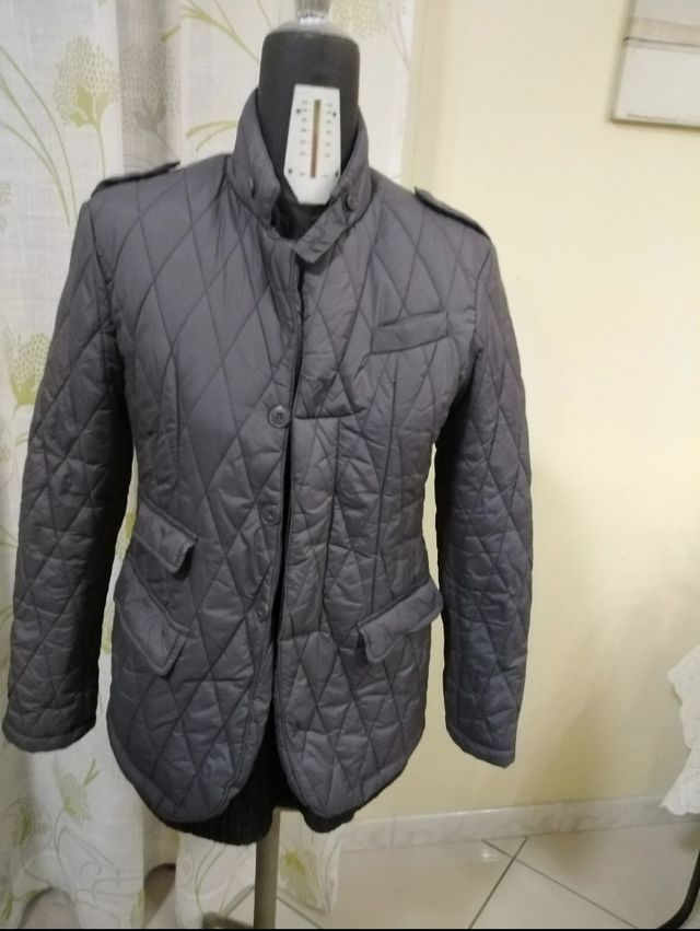 Giubbotto bambino grigio.