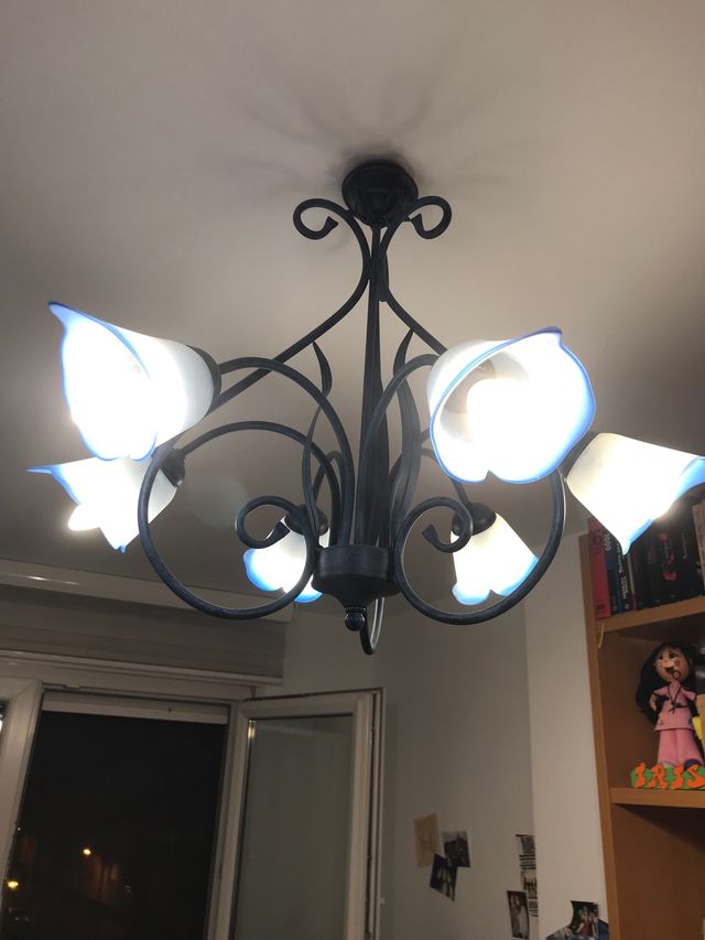 Lámpara techo rebajada