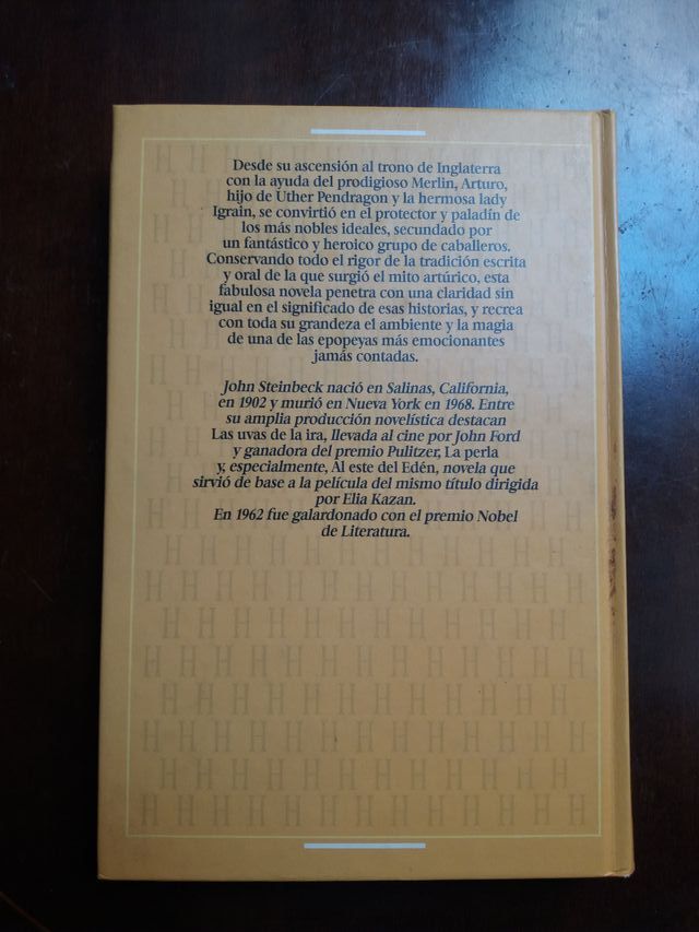 Los hechos del rey Arturo. John Steinbeck.