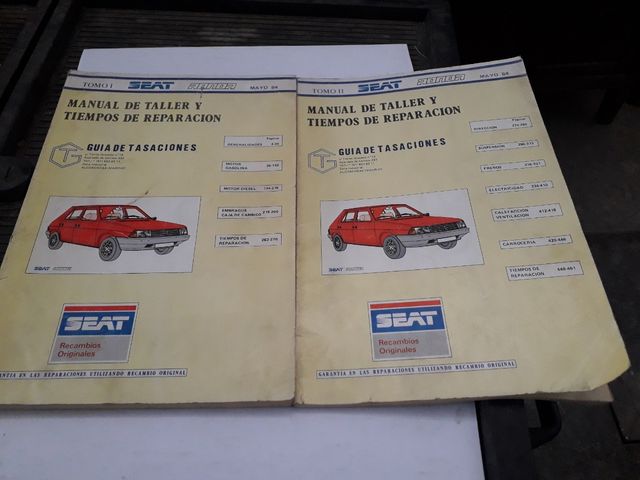 Manual de taller Guía de Tasaciones