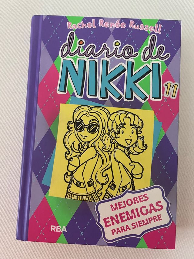 Pack de 4 libros del Diario de Nikki