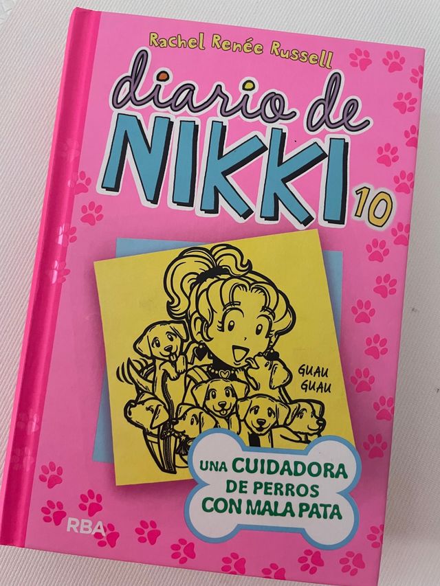 Pack de 4 libros del Diario de Nikki