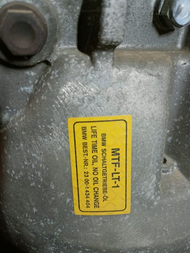 Cambio de marcha BMW