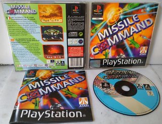MISSILE COMAND PS1 COMPLETO NUEVO