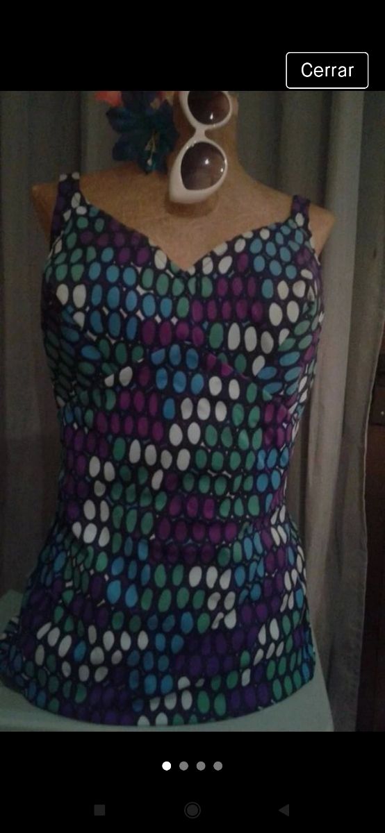 pin up Rockabilly Bañador años 50s Vintage