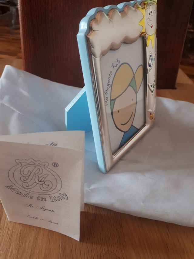 Cornice argento per fotografia