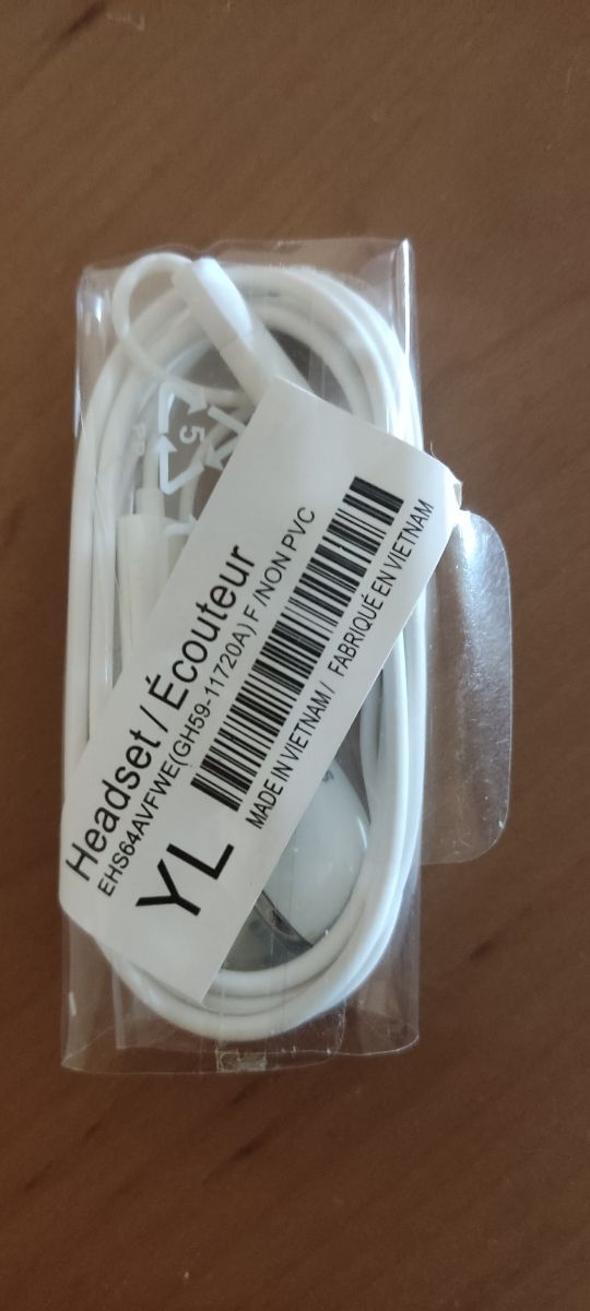 auriculares Samsung con cable