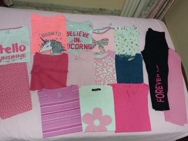 Lote de ropa de niña