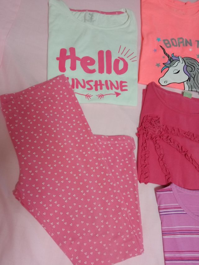 Lote de ropa de niña