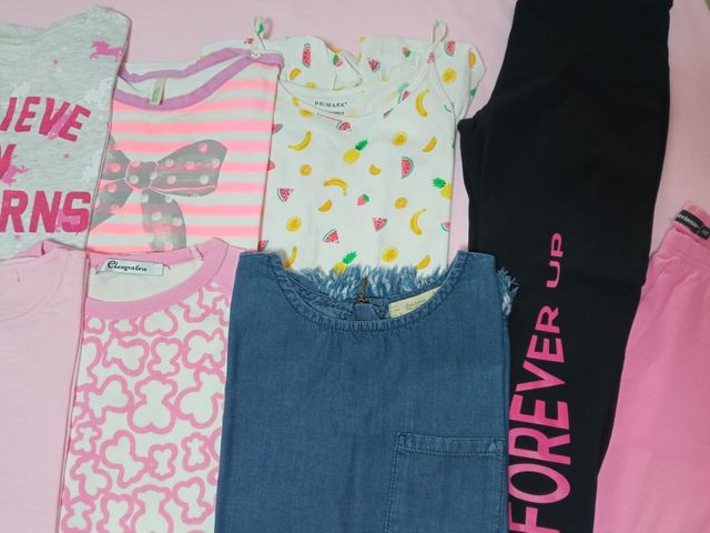 Lote de ropa de niña