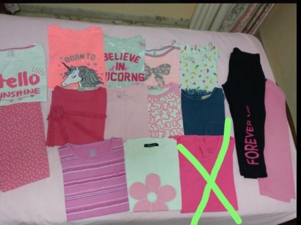 Lote de ropa de niña