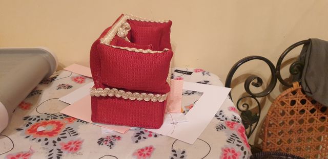 divanetto porta fazzoletti