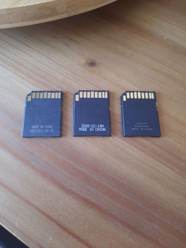 4 Micro SD adaptadores