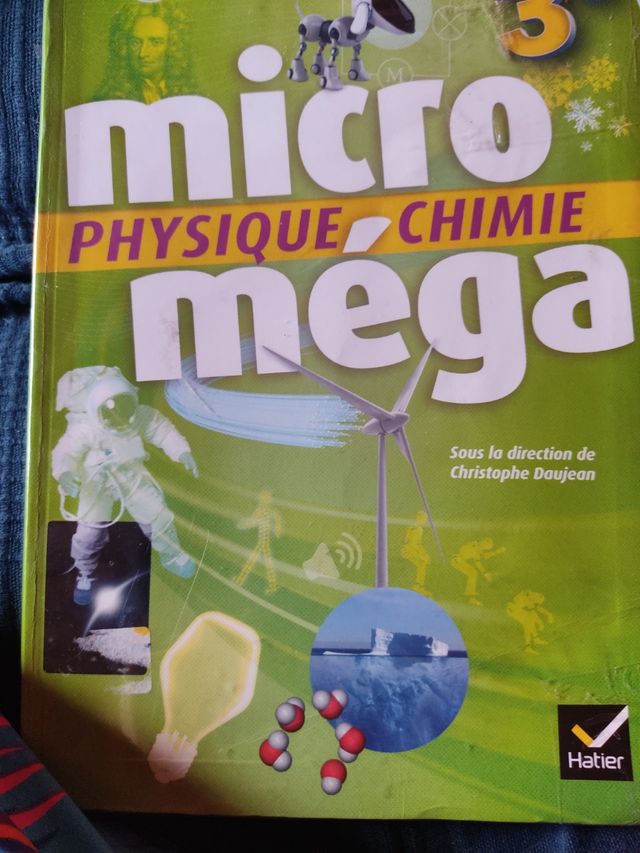 MICRO MEGA PHYSIQUE CHIMIE 3 EME.