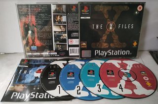 THE X FILES PS1 COMPLETO Y COMO NUEVO