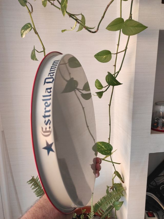 BANDEJA METÁLICA ESTRELLA DAMM