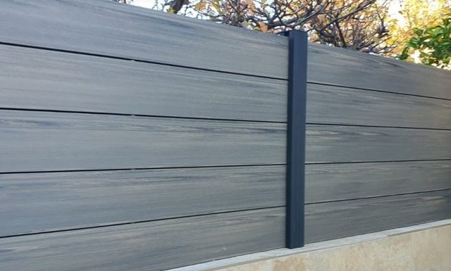 Recinzione tecnologica in legno