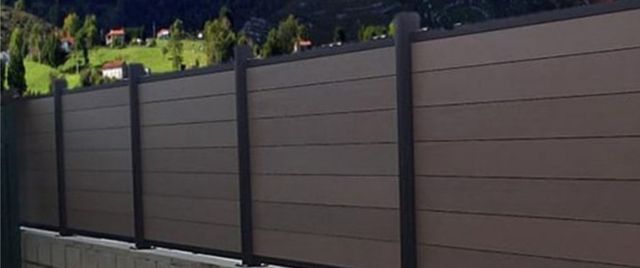 Recinzione tecnologica in legno