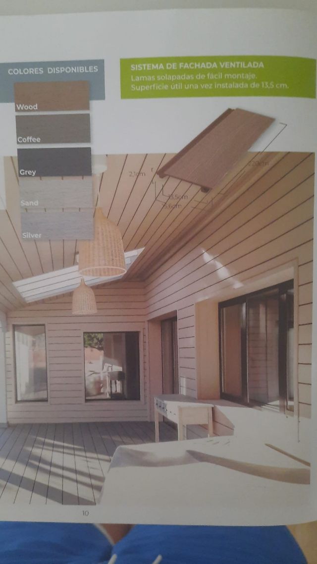 Recinzione tecnologica in legno