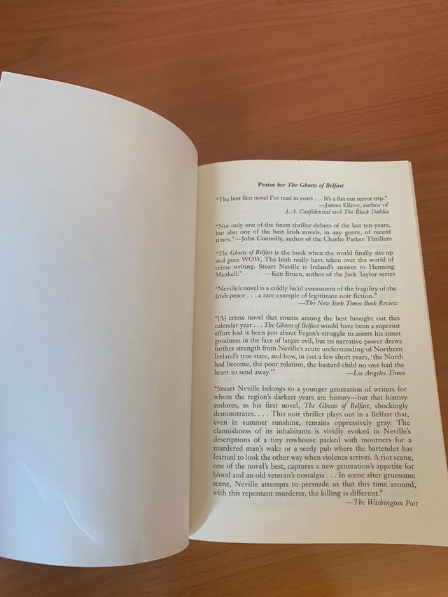 The Ghost of Belfast - Stuart Neville