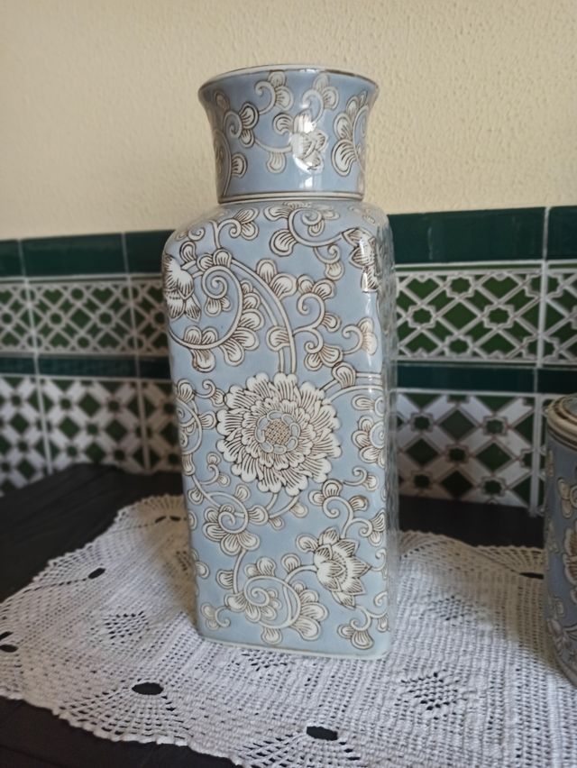 Juego de 3 Jarrones de Cerámica