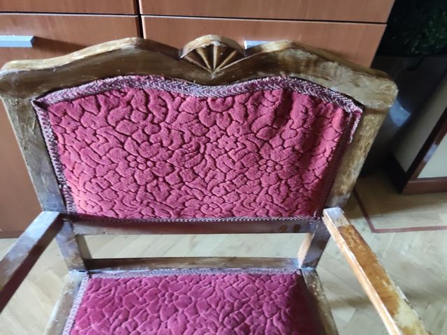 Silla antigua isabelina antigua