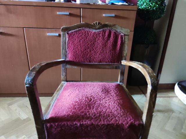 Silla antigua isabelina antigua