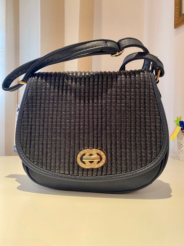 Bolso de hombro//azul marino