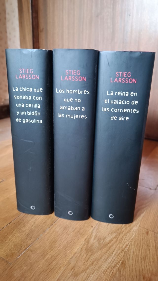 Pack Saga Millenium de Stieg Larsson 1, 2 y 3