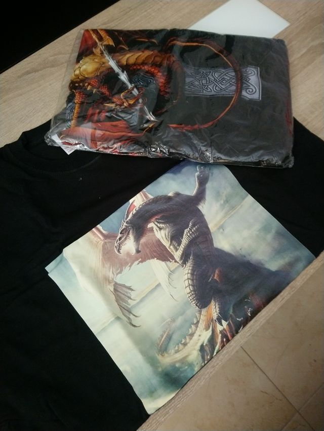 👕 Camisetas de Dragones 🐲 Talla M