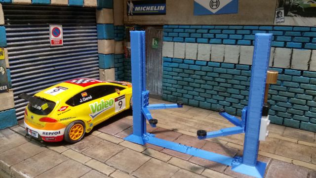 ELEVADOR HIDRAULICO PARA SCALEXTRIC NINCO SLOT
