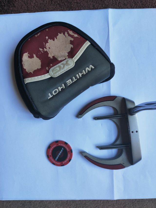 PUTTER ODYSSEY WHITE HOT XG SABERTOOTH DE 34"