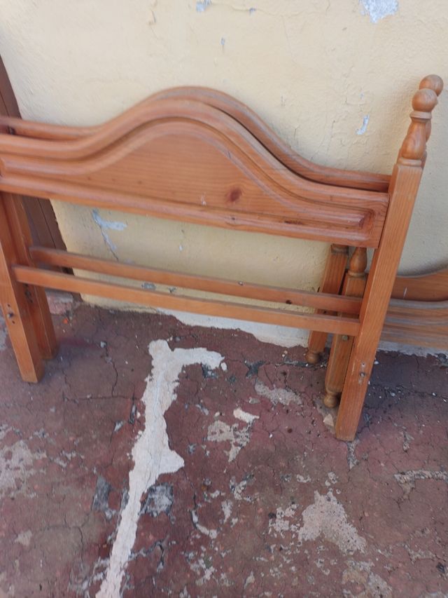 cabecero cama de madera
