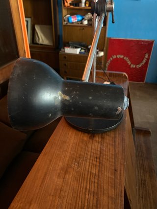 Lámpara da mesa años 70