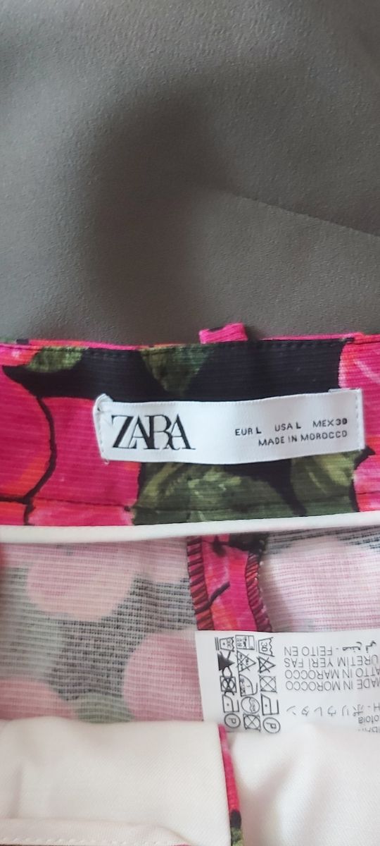 pantalón corto zara