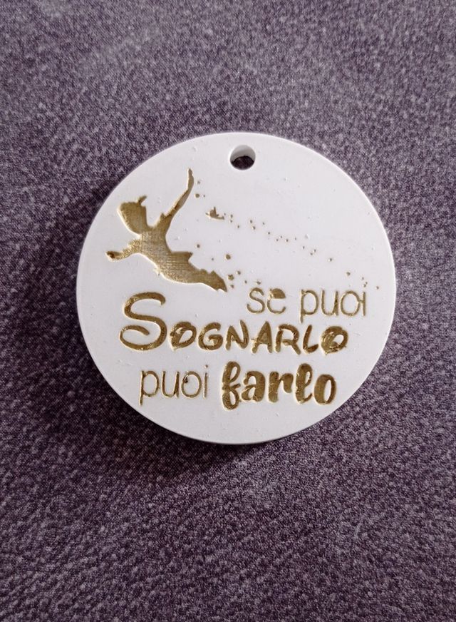 2 PZ ciondolo gesso profumato