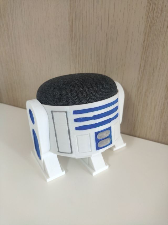 Soporte R2D2 Google Home 3D