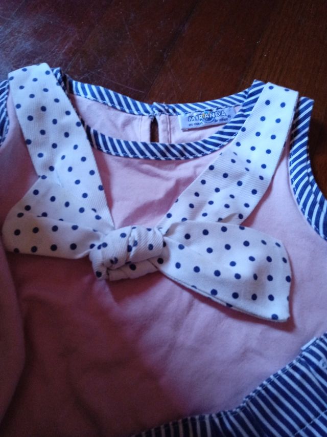 conjunto niña falda y Niki talla 6