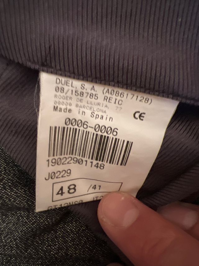 Traje Marca Grisby Talla 48