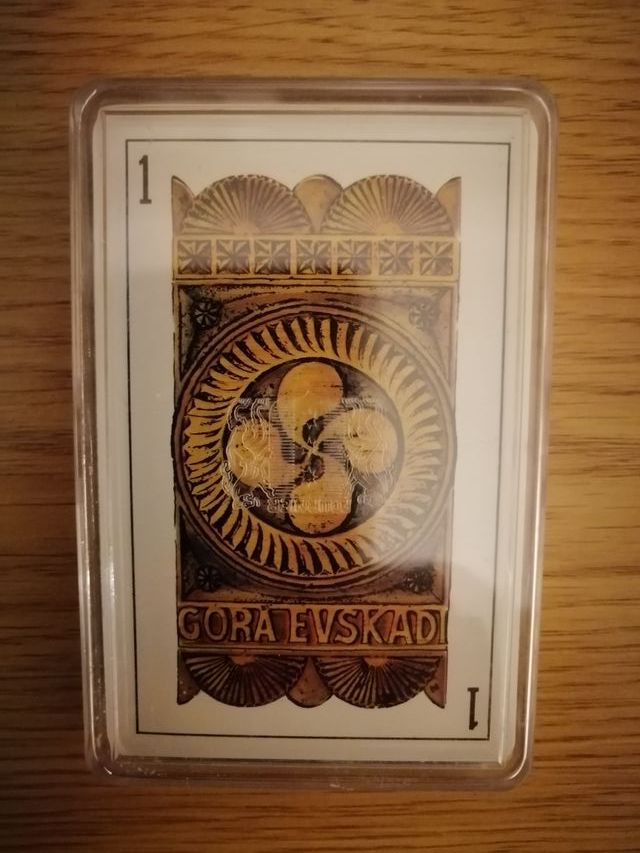 BARAJA CARTAS GORA EVSKADI