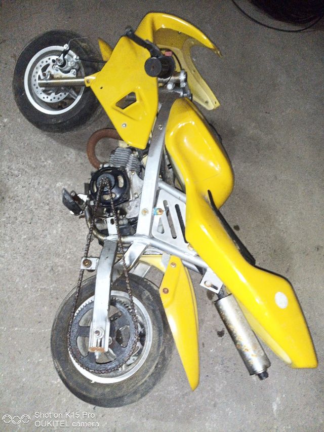 Mini moto poquet
