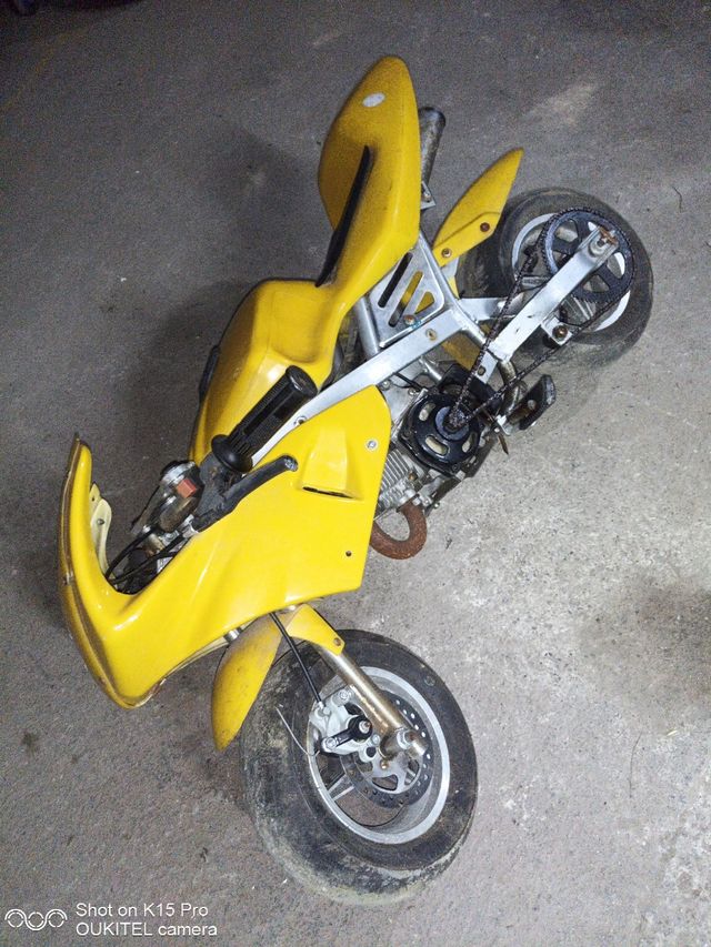 Mini moto poquet